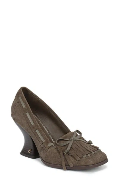 Circus Ny By Sam Edelman Women's Ainsley Kilty Moc-toe Pumps In Gray