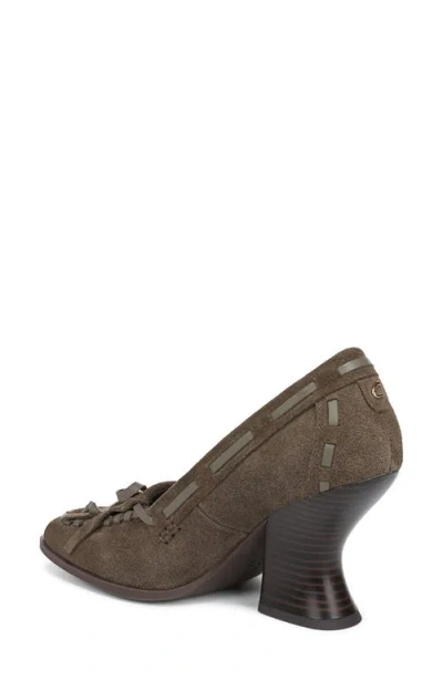 Circus Ny By Sam Edelman Women's Ainsley Kilty Moc-toe Pumps In Gray