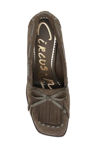 Circus Ny By Sam Edelman Women's Ainsley Kilty Moc-toe Pumps In Gray