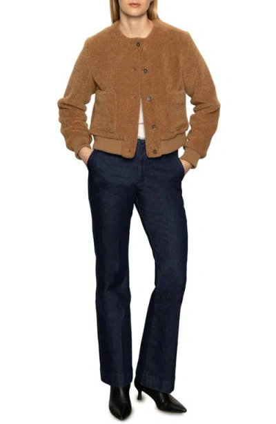 Sanctuary Teddy Cardigan In Brown