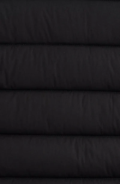 Save The Duck Ari Water Resistant Recycled Polyester Puffer Jacket In Black