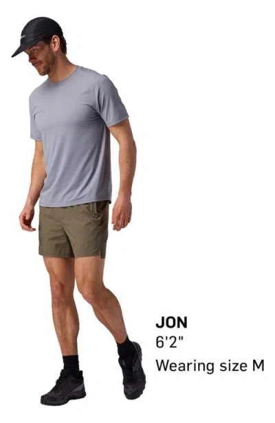 Backcountry Tahoe Sun Short-sleeve Crew In Gray