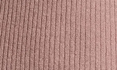 Vince Cashmere Silk Ribbed Button Loop Polo Top In Nude