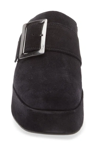 Chocolat Blu Haze Platform Mule In Black
