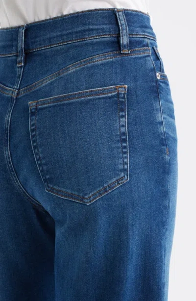 Frame Le Slim Palazzo High Waist Wide Leg Jeans In Blue