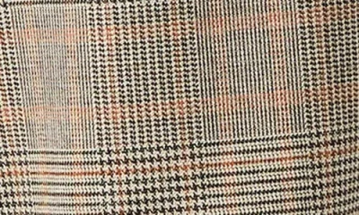 Steve Madden Idra Plaid Wide Leg Drawstring Pants In Gray