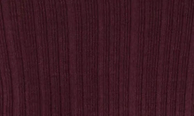 Eileen Fisher Superfine Merino Turtleneck Top In Regenerative Wool In Burgundy
