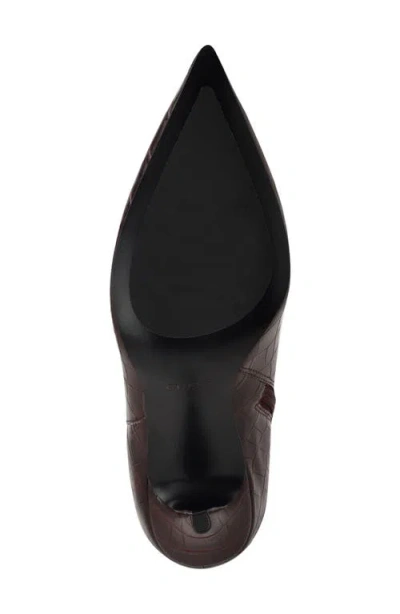 Guess Gressa Croc Embossed Knee High Boot In Multi