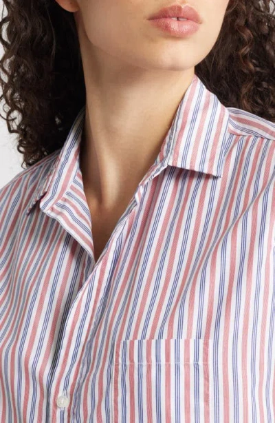 Frank & Eileen Eileen Relaxed Button-up Shirt In Pink