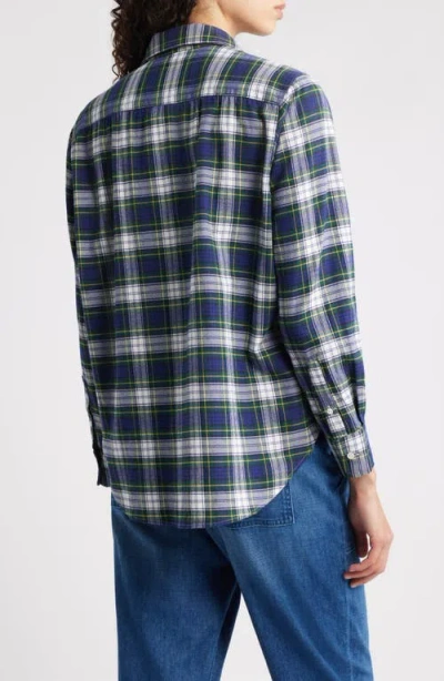 Frank & Eileen Eileen Relaxed Button-up Shirt In Blue