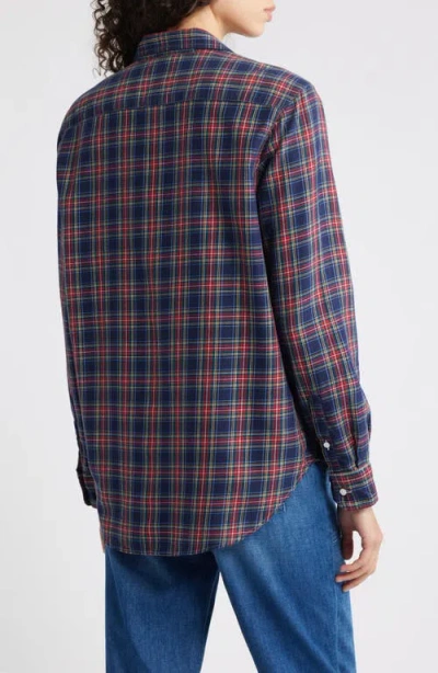 Frank & Eileen Eileen Relaxed Button-up Shirt In Blue