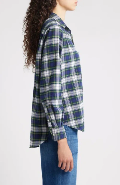 Frank & Eileen Eileen Relaxed Button-up Shirt In Blue
