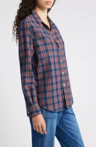 Frank & Eileen Eileen Relaxed Button-up Shirt In Blue