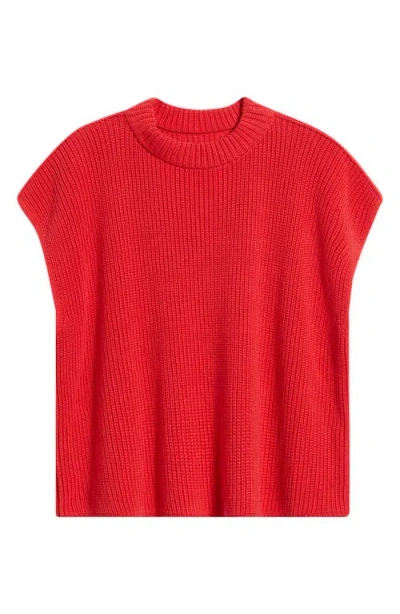 Frank & Eileen Pebbles Sweater In Red