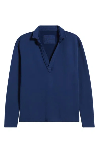 Frank & Eileen Patrick Popover Henley In Blue