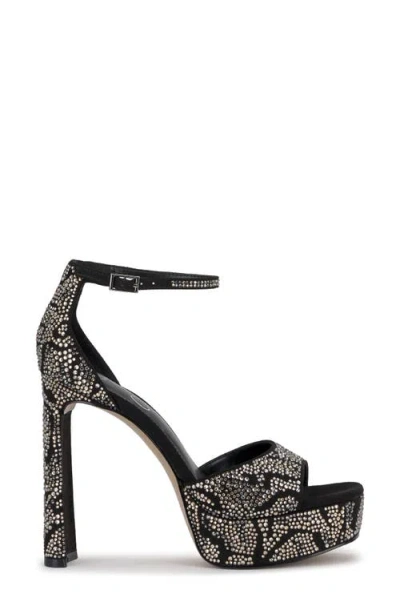 Jessica Simpson Telxia 2 Ankle Strap Platform Sandal In Multi