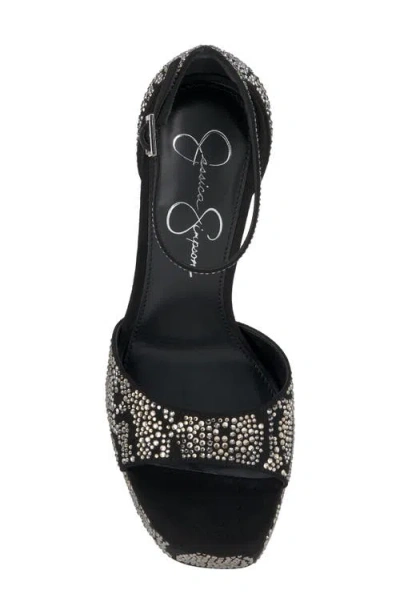 Jessica Simpson Telxia 2 Ankle Strap Platform Sandal In Multi