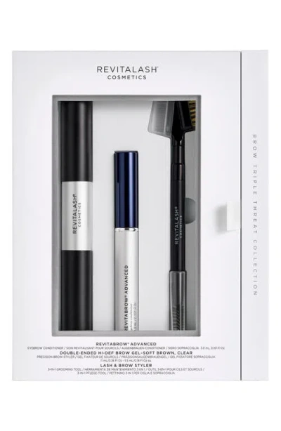 Revitalash® Cosmetics Brow Triple Threat Collection Gift Set $184 Value In Multi