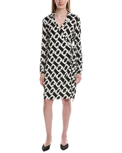 Diane Von Furstenberg New Jeanne Silk Midi Dress In Multi