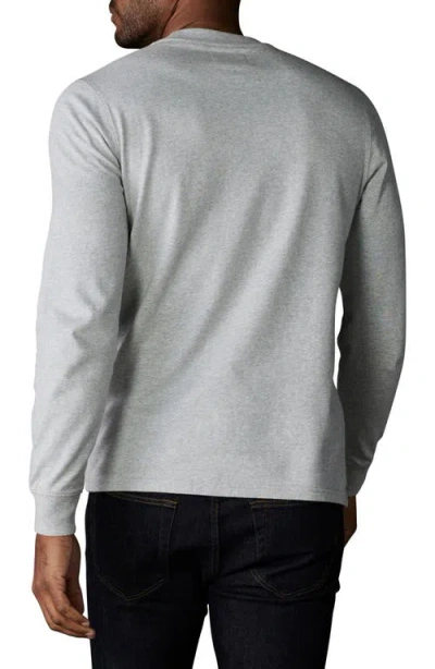 The Normal Brand Lennox Cotton Long Sleeve T-shirt In Gray