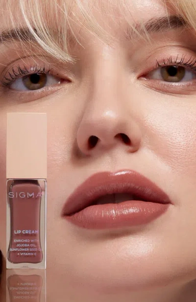 Sigma Beauty Lip Cream In Brown