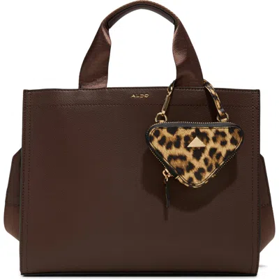 Aldo Satchel Bag In Brown