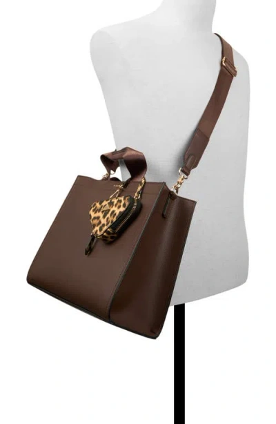 Aldo Satchel Bag In Brown