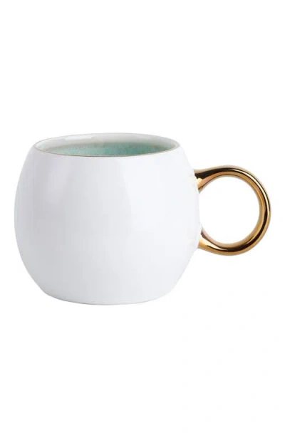 Stone Lain Josephine Porcelain 4-piece Mug Set In White
