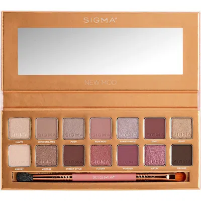 Sigma Beauty New Mod Eyeshadow Palette In Brown