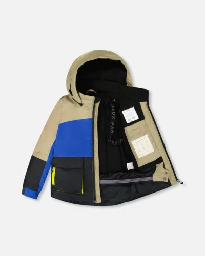 Deux Par Deux Boy Two-piece Play Snowsuit