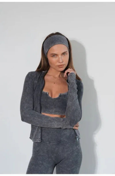 Vitality Cloud Ii Rib Basic Jacket In Black