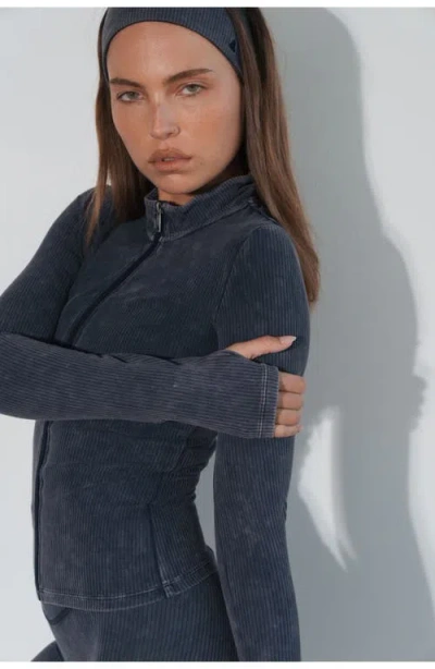 Vitality Cloud Ii Rib Basic Jacket In Blue