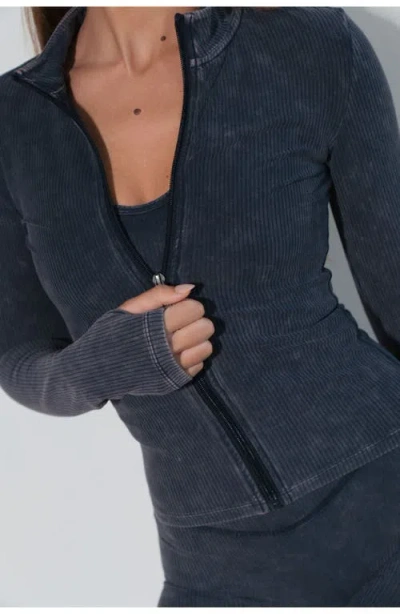 Vitality Cloud Ii Rib Basic Jacket In Blue