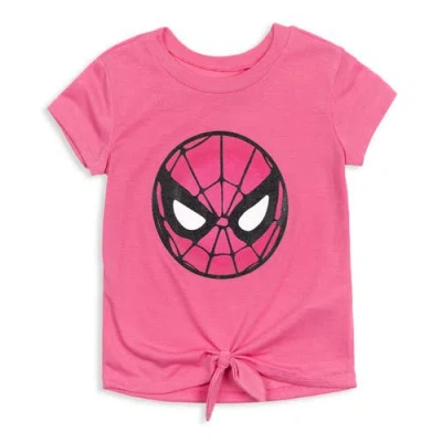 Marvel Spider-man T-shirt & Leggings Set In Pink