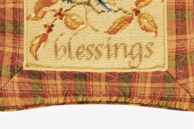 C & F Home C&f Home Blessings Needlepoint Pillow, 16" X 16" In Multi