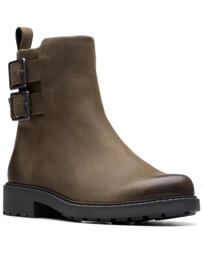 Clarks Orinoco2 Bay Leather Bootie In Multi