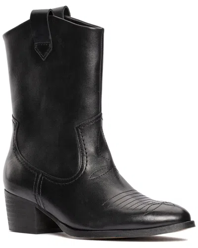 Clarks Octavia Up Leather Bootie In Black