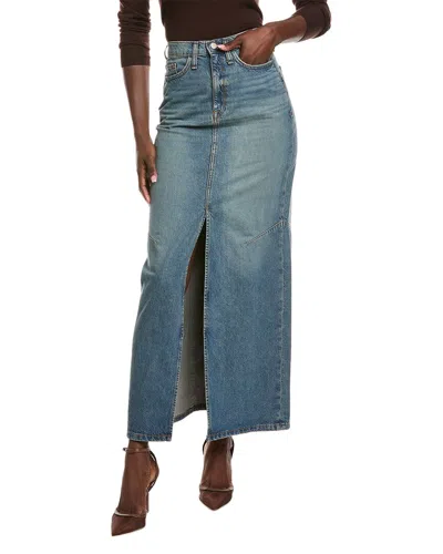 Triarchy Westwood Maxi Skirt In Blue