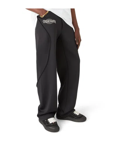 Casablanca Logo Panel Track Pants In Black