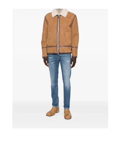 Dondup Distressed-effect Jeans In Blue