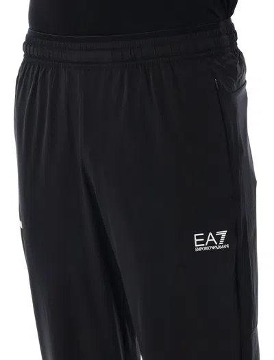 Ea7 Dynamic Athlete Trousers In Black