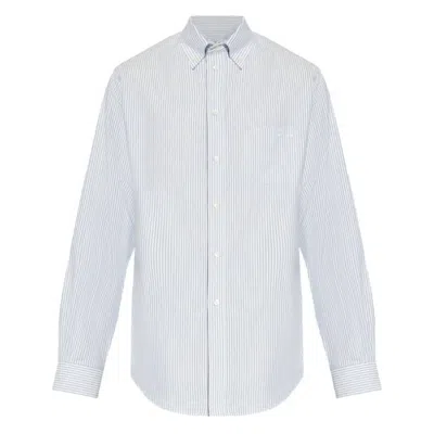 Bally Men's Shirt With Logo In Gray