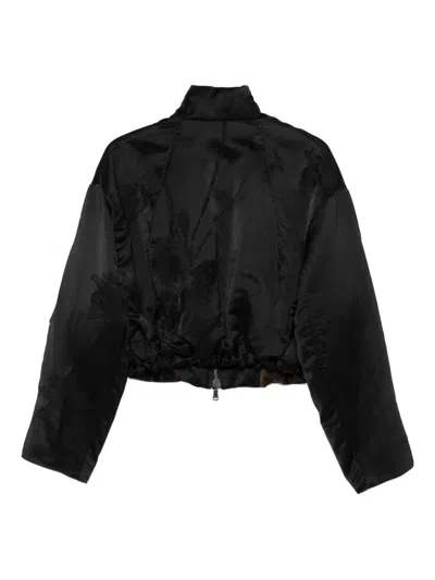 缎面飞行员夹克