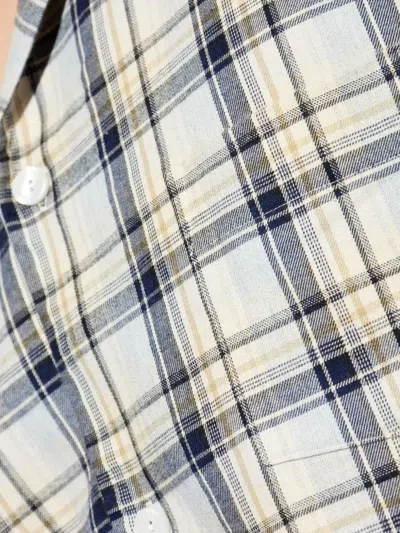 Hanro Checked Pyjama Set In Neutral