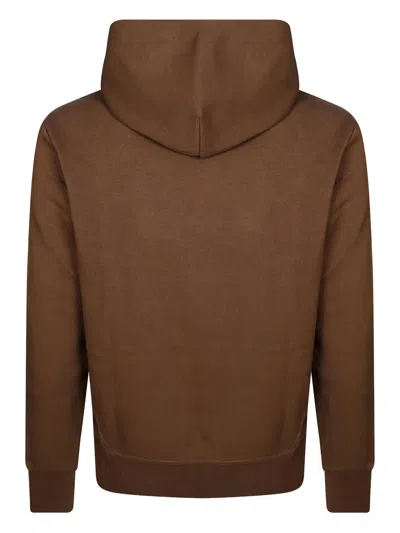 Polo Ralph Lauren Long Sleeve Shirts Man Ralph Lauren - Lspohood M2 Long Sleeve Knit - Brown In Brown