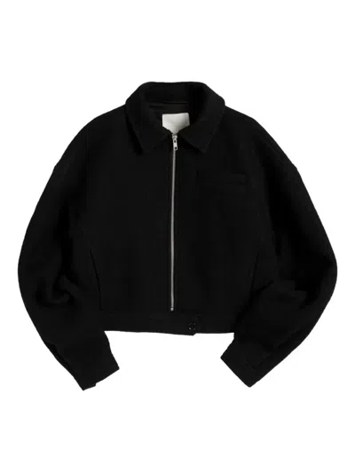 Ymc You Must Create Burnside Zip Jacket In Black