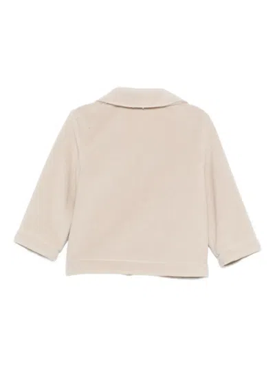 Il Gufo Single-breasted Blazer In Neutral