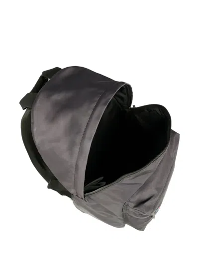 Palm Angels Logo-print Backpack In Brown