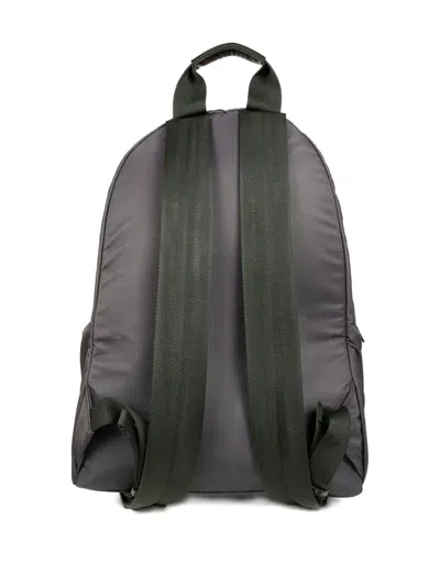 Palm Angels Logo-print Backpack In Brown