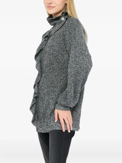 Liu •jo Sweater Liu Jo Woman Color Grey In Gray